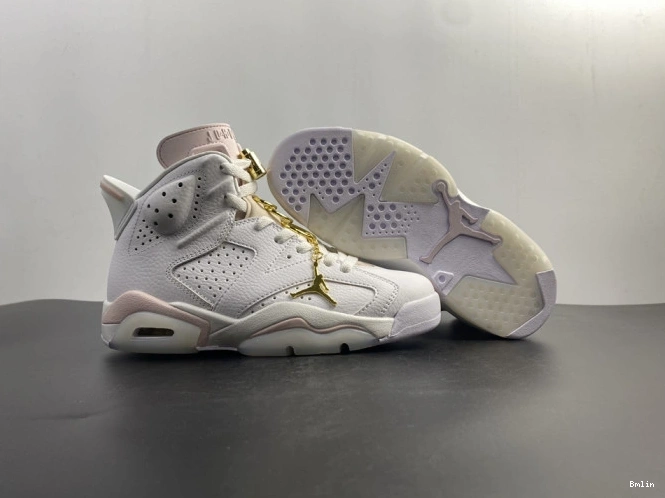 Bmlin shoes Air Retro Jordan Gold DH9696-100 6 Hoops (W) 0719